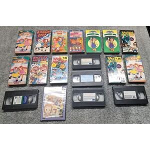 Lot of 18 Raggedy Ann and Andy VHS Tapes New & Used Cartoons Friends Videos
